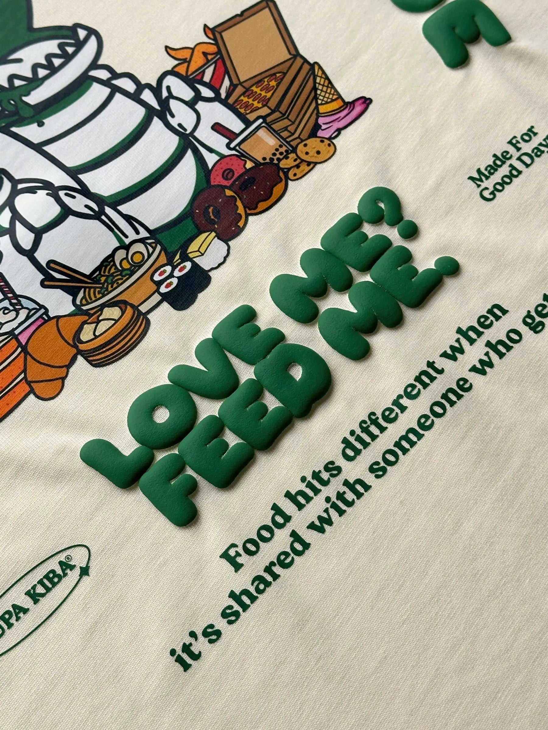FOOD IS MY LOVE LANGUAGE — Boxy Tee
