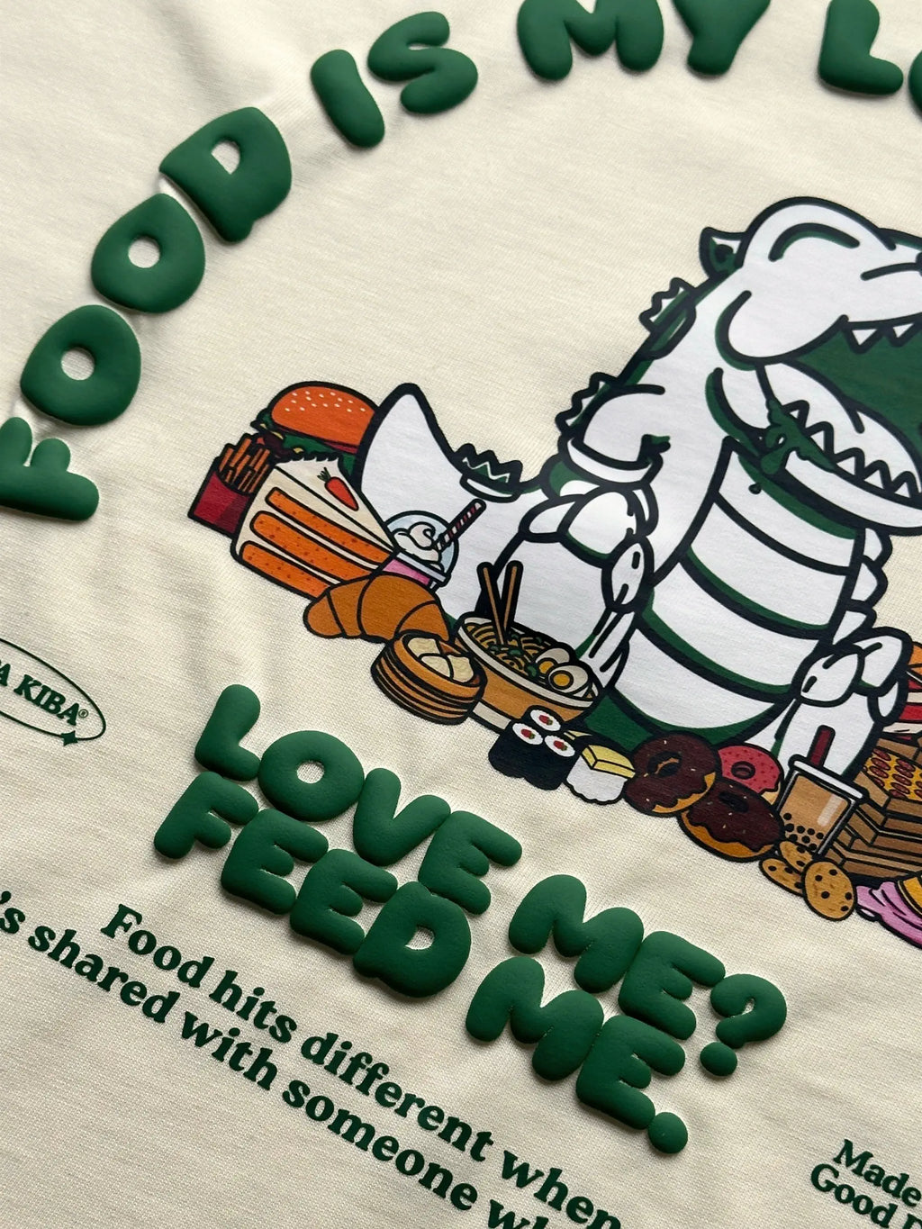 FOOD IS MY LOVE LANGUAGE — Boxy Tee