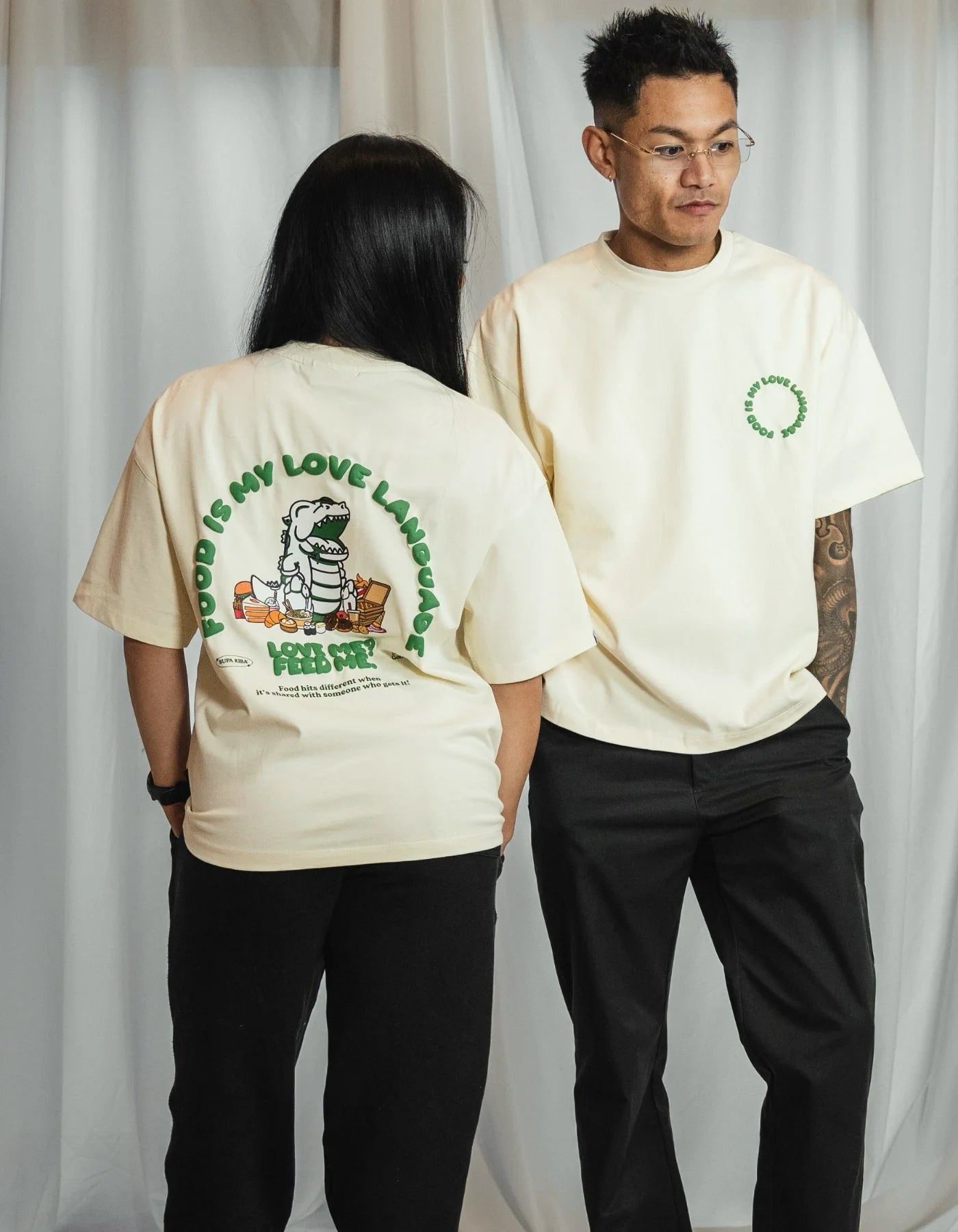 FOOD IS MY LOVE LANGUAGE — Boxy Tee