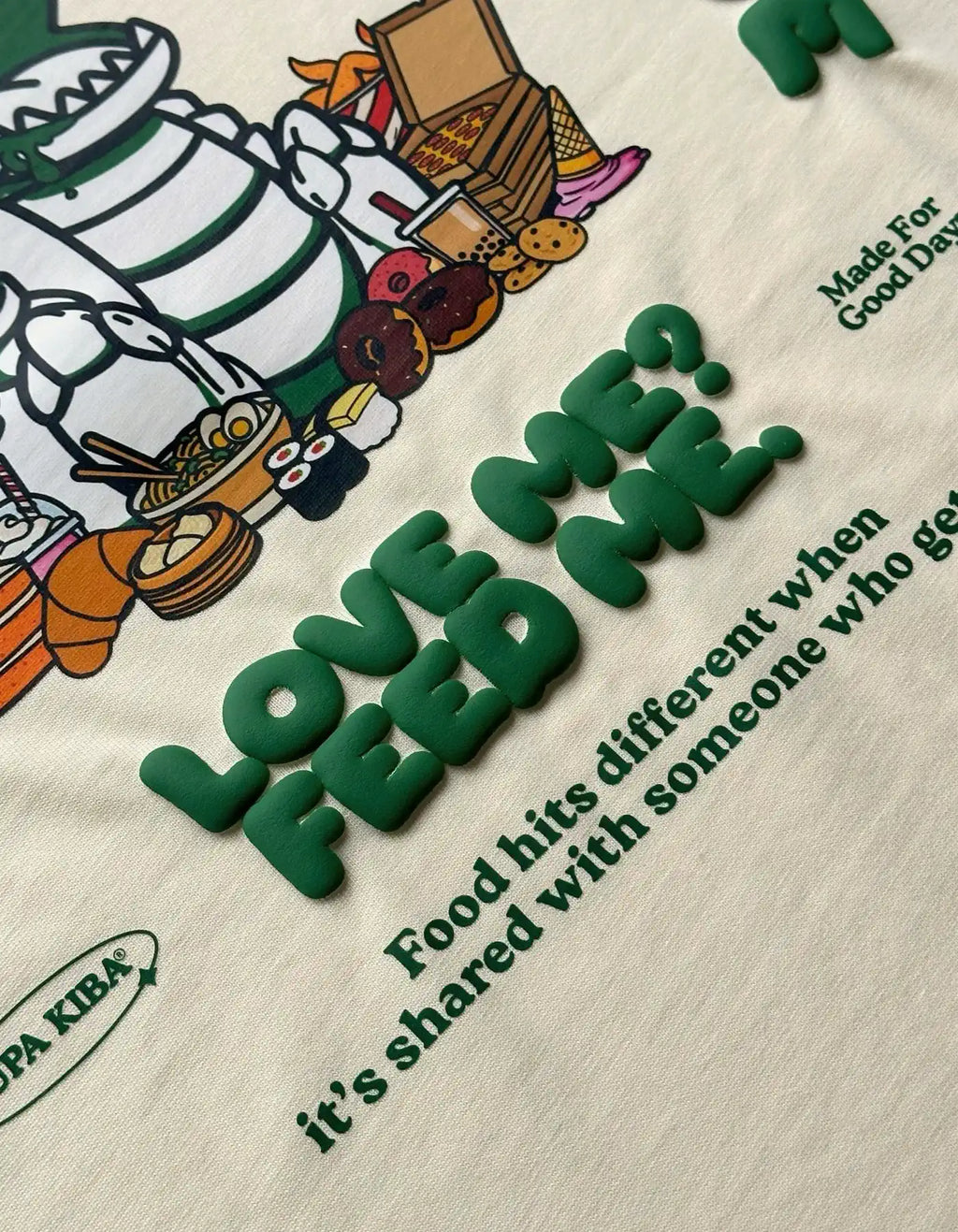 FOOD IS MY LOVE LANGUAGE — Boxy Tee