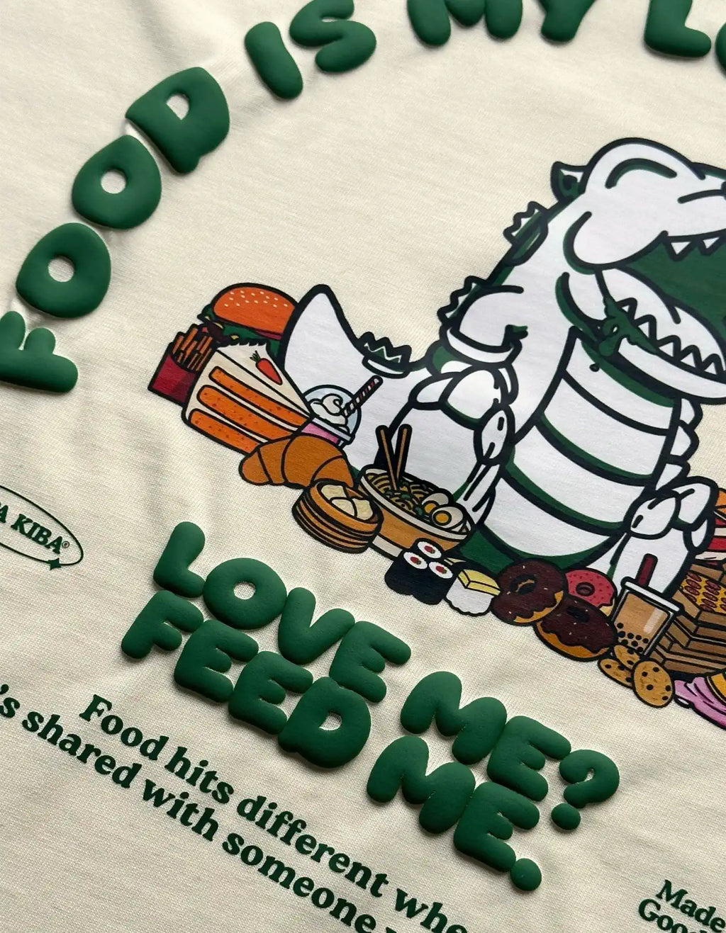 FOOD IS MY LOVE LANGUAGE — Boxy Tee