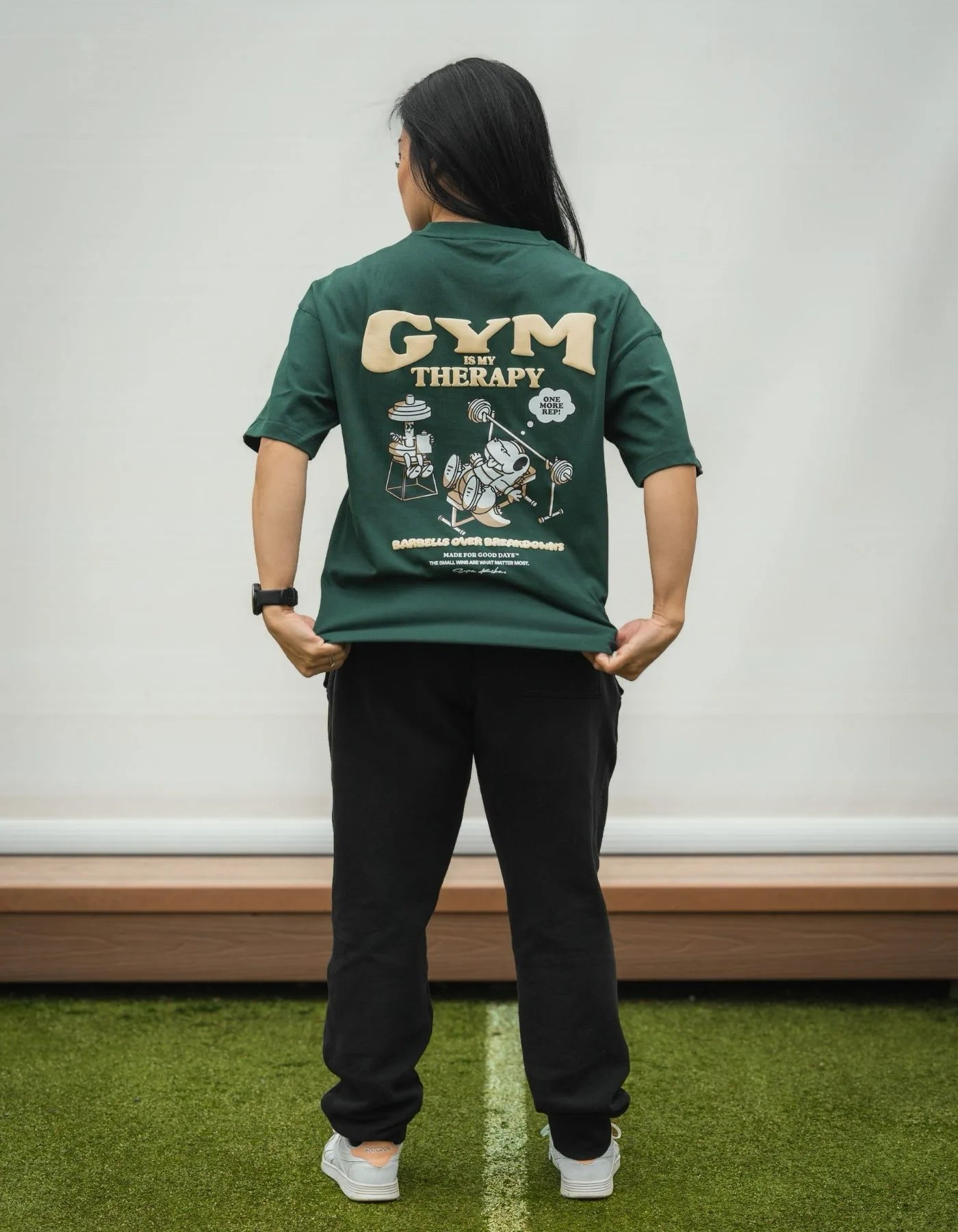 GYM IS MY THERAPY — Boxy Tee