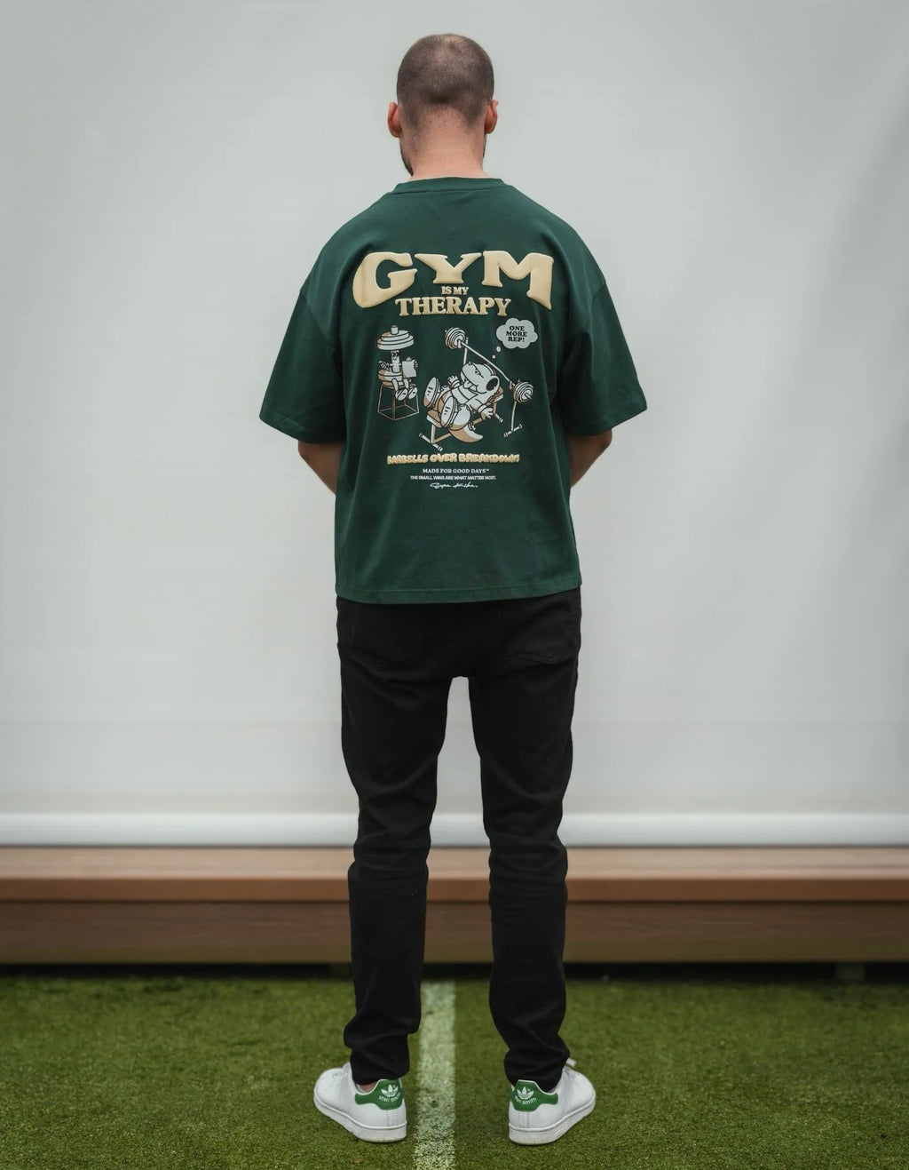 GYM IS MY THERAPY — Boxy Tee