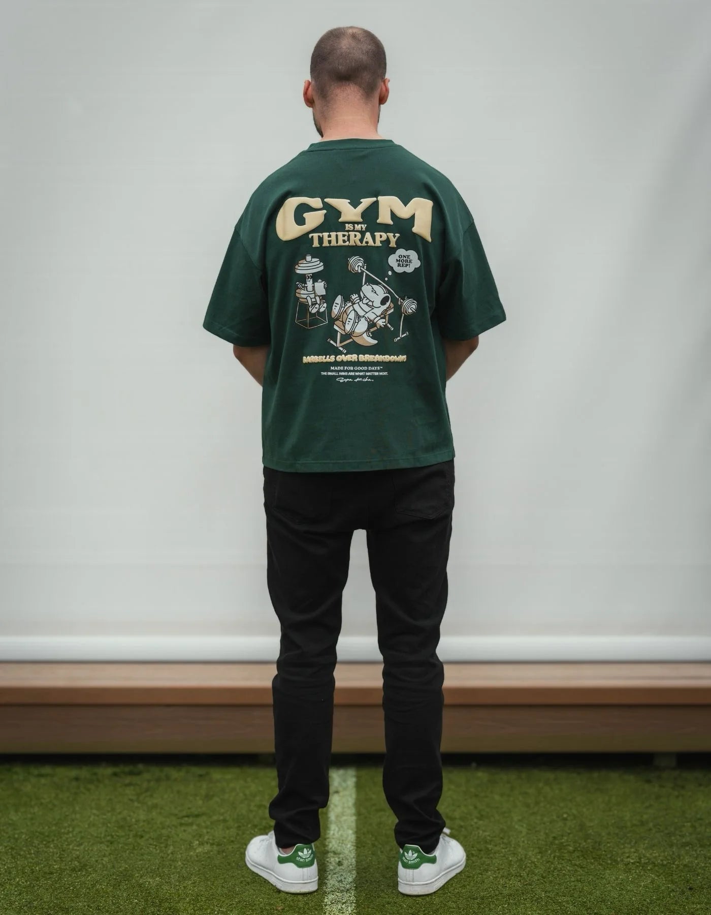 GYM IS MY THERAPY — Boxy Tee