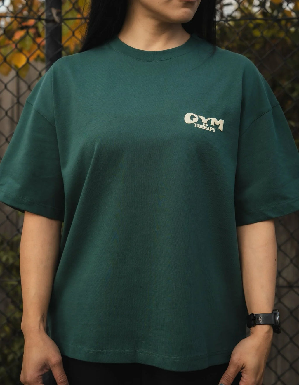 GYM IS MY THERAPY — Boxy Tee