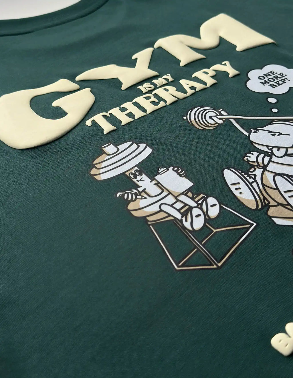 GYM IS MY THERAPY — Boxy Tee