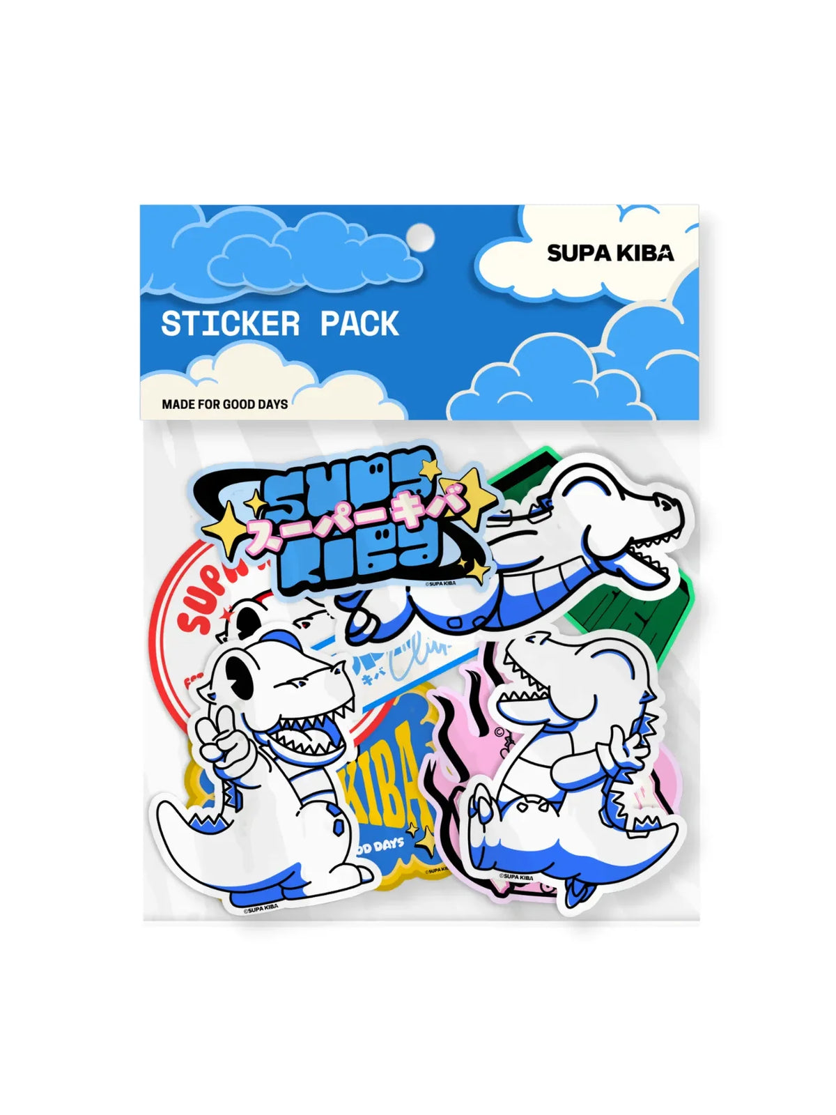 KIBA STICKER PACK — Mix 1