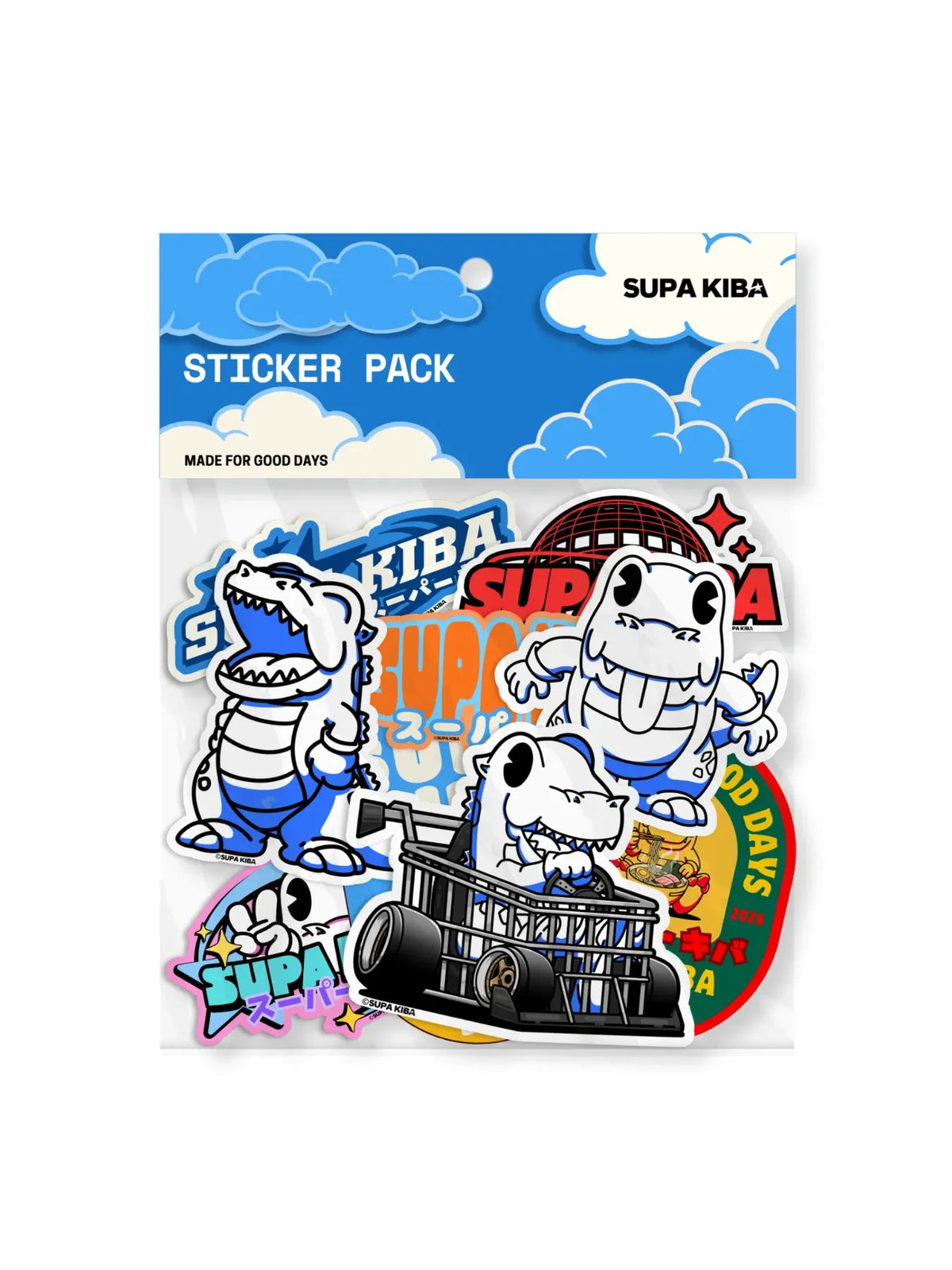 KIBA STICKER PACK — Mix 2