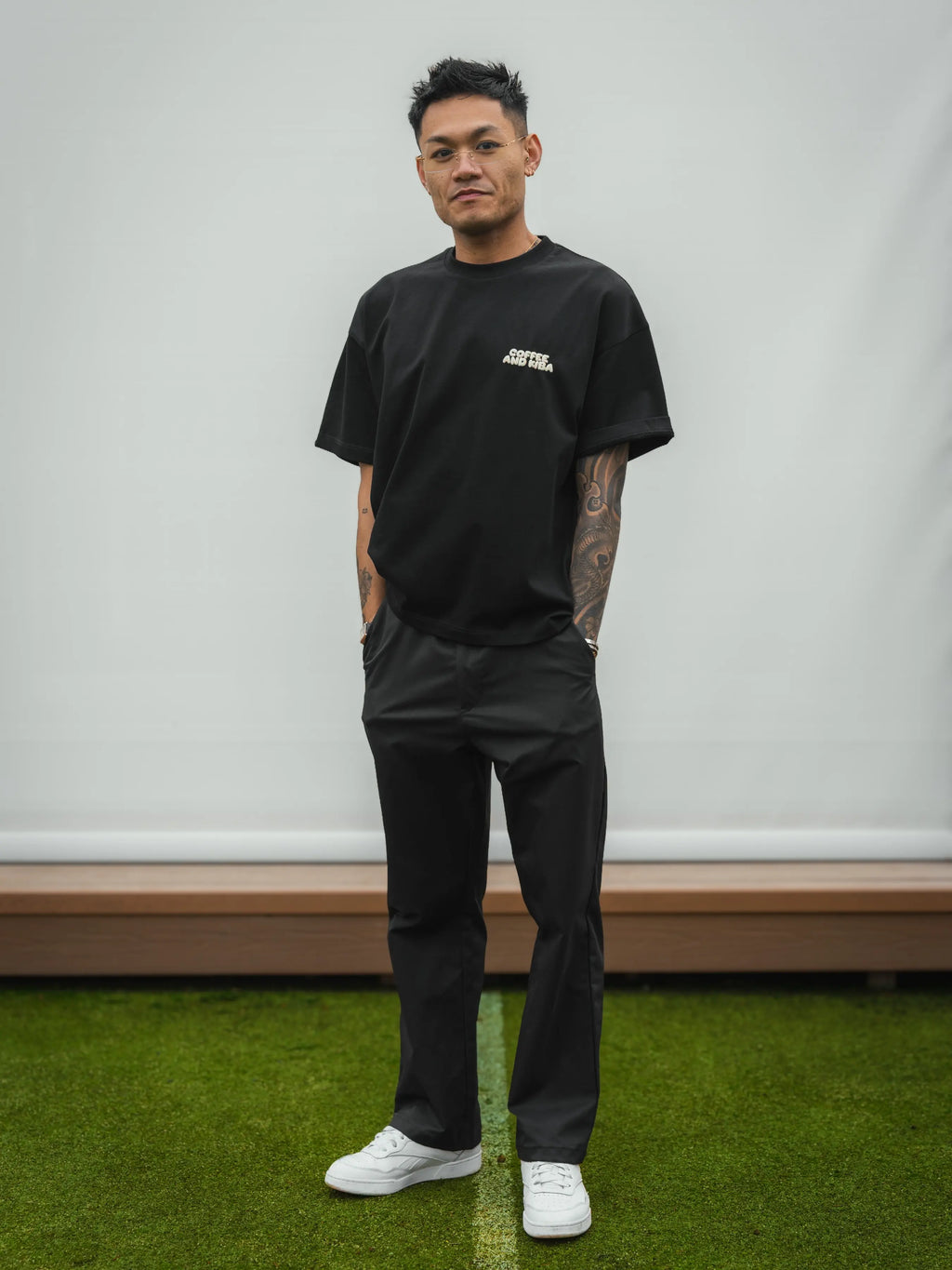 COFFEE & KIBA — Boxy Tee