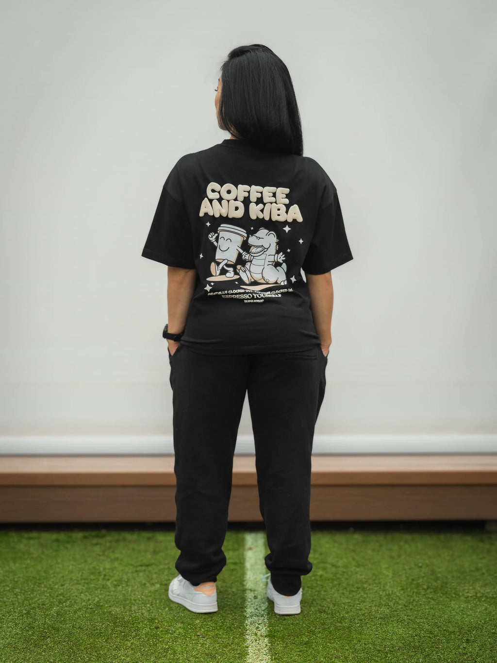 COFFEE & KIBA — Boxy Tee