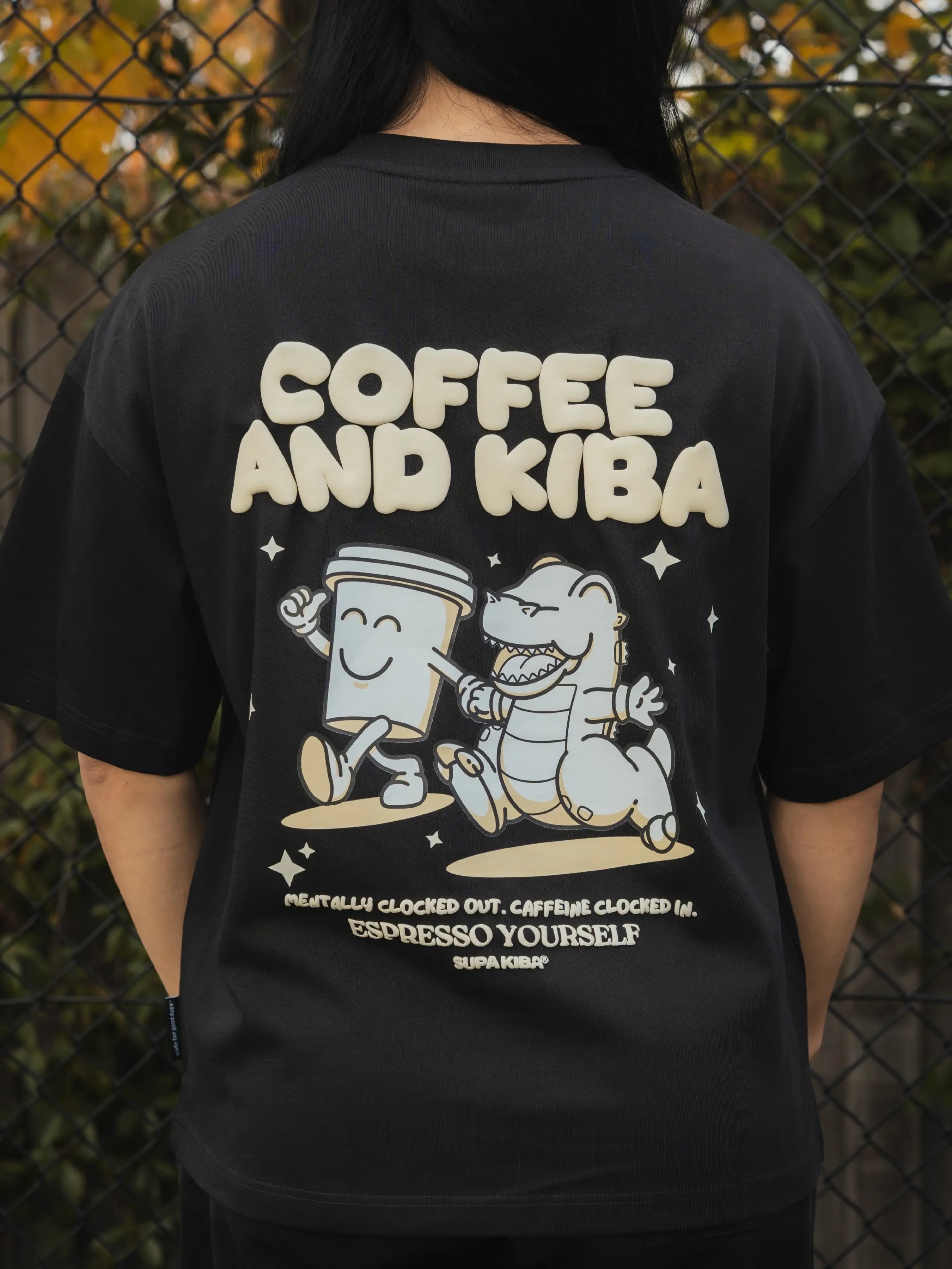 COFFEE & KIBA — Boxy Tee