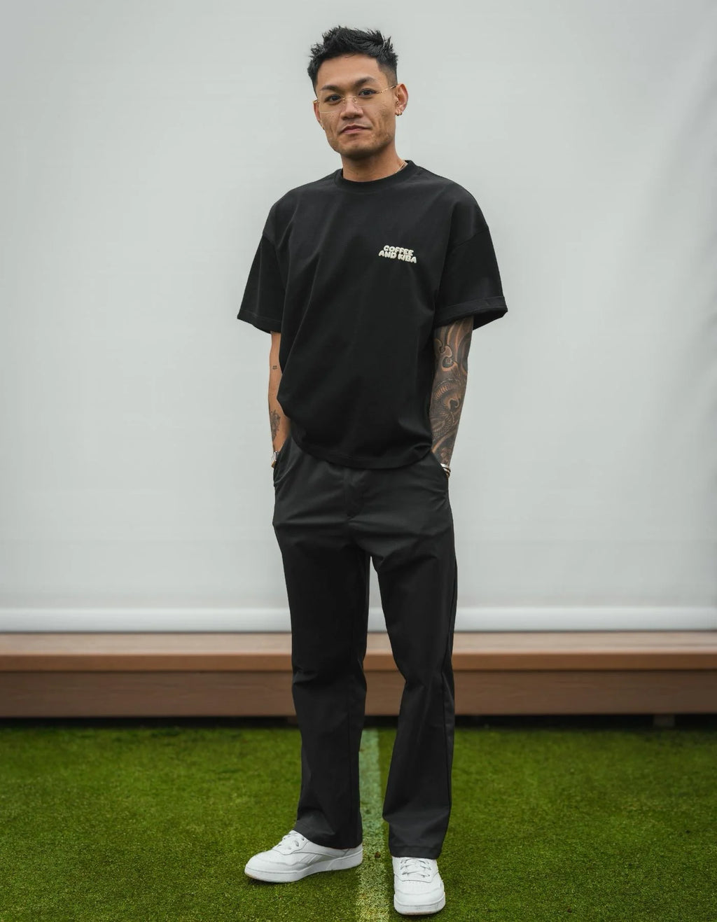 COFFEE & KIBA — Boxy Tee