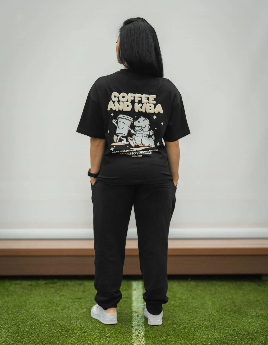 COFFEE & KIBA — Boxy Tee