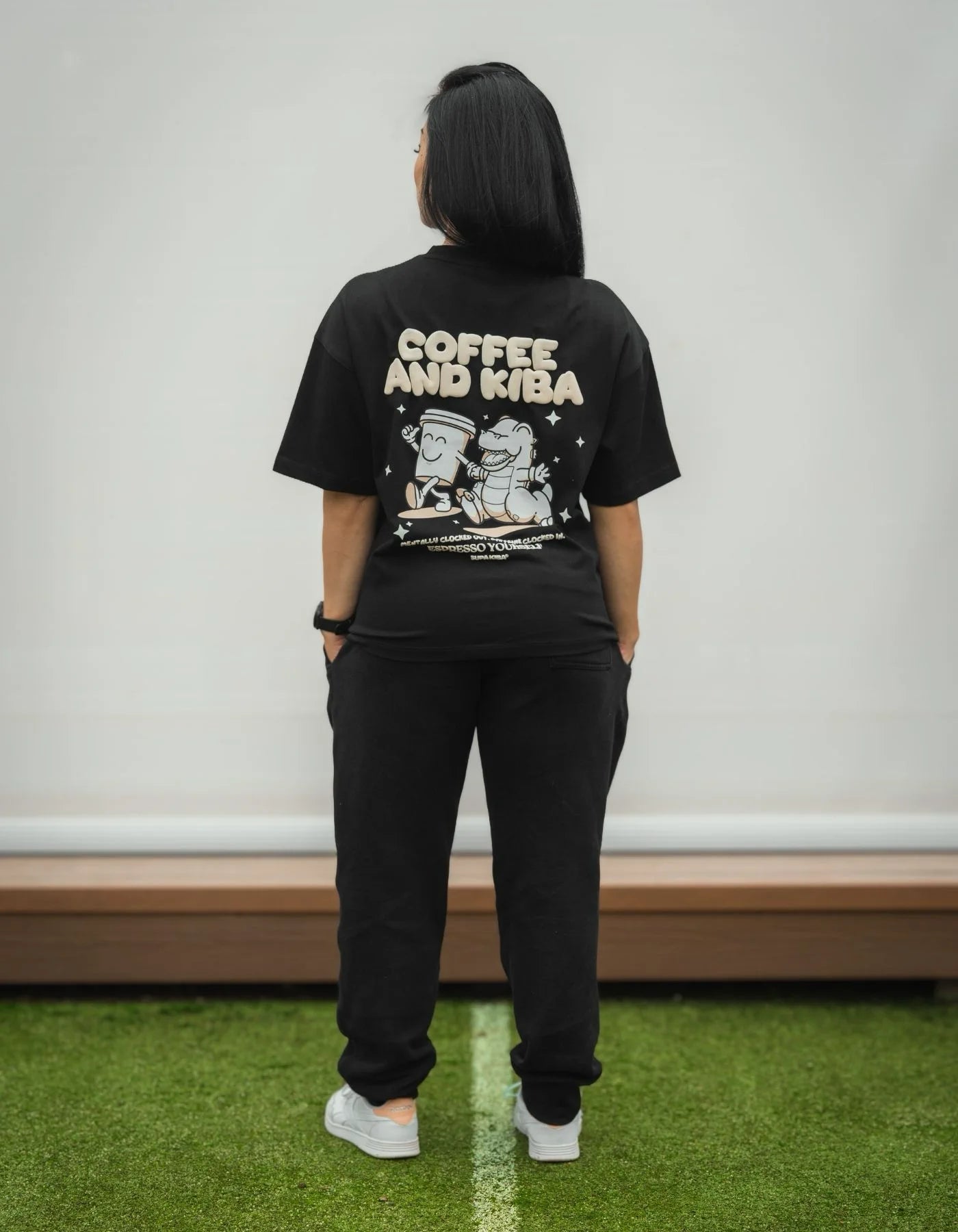 COFFEE & KIBA — Boxy Tee