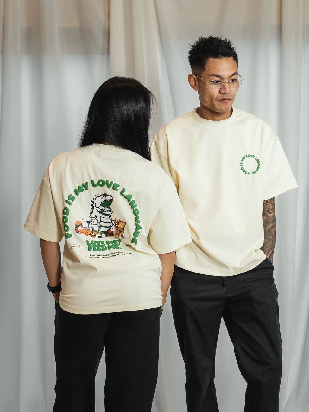 FOOD IS MY LOVE LANGUAGE — Boxy Tee