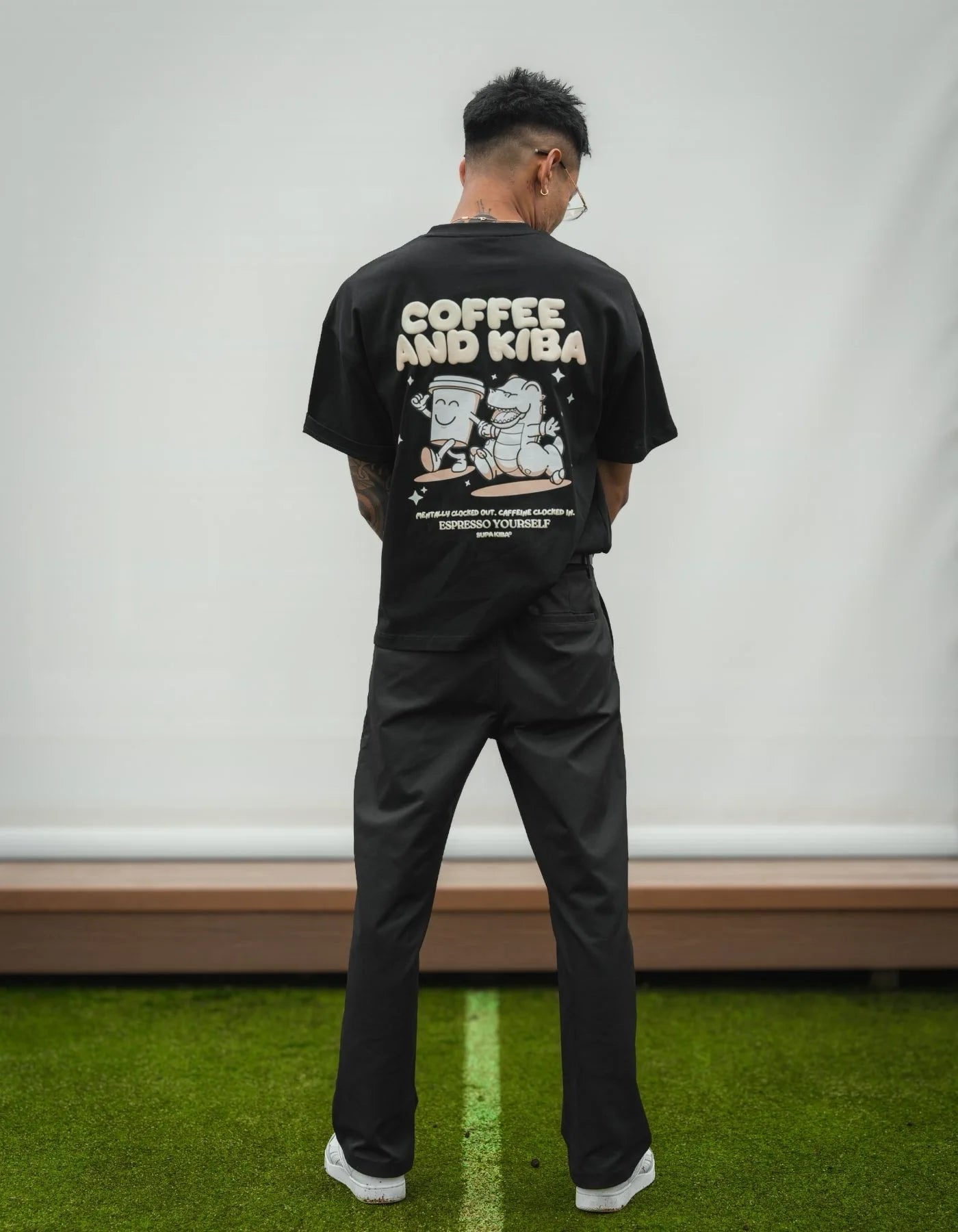 COFFEE & KIBA — Boxy Tee