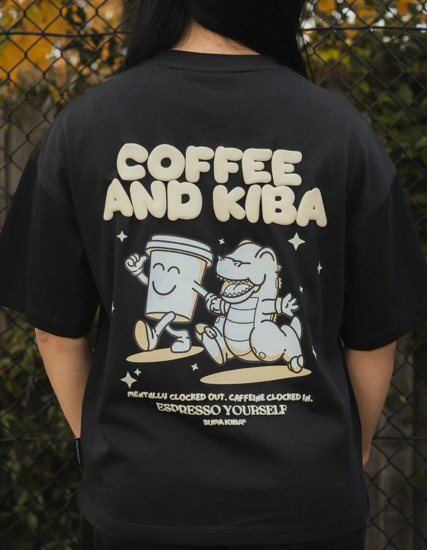 COFFEE & KIBA — Boxy Tee