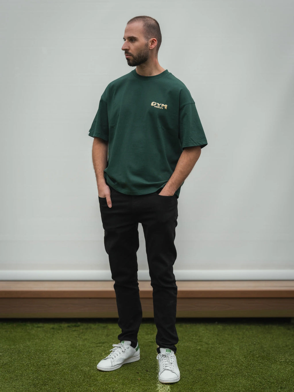 GYM IS MY THERAPY — Boxy Tee