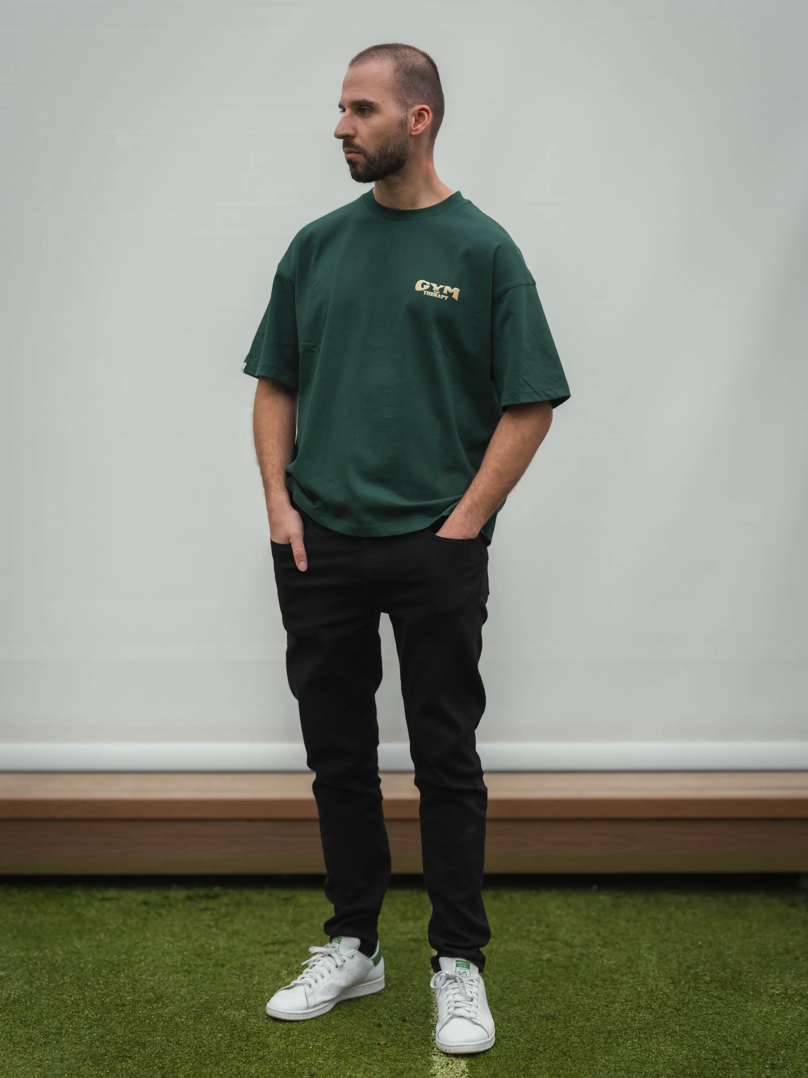 GYM IS MY THERAPY — Boxy Tee
