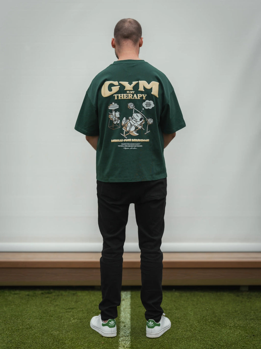 GYM IS MY THERAPY — Boxy Tee