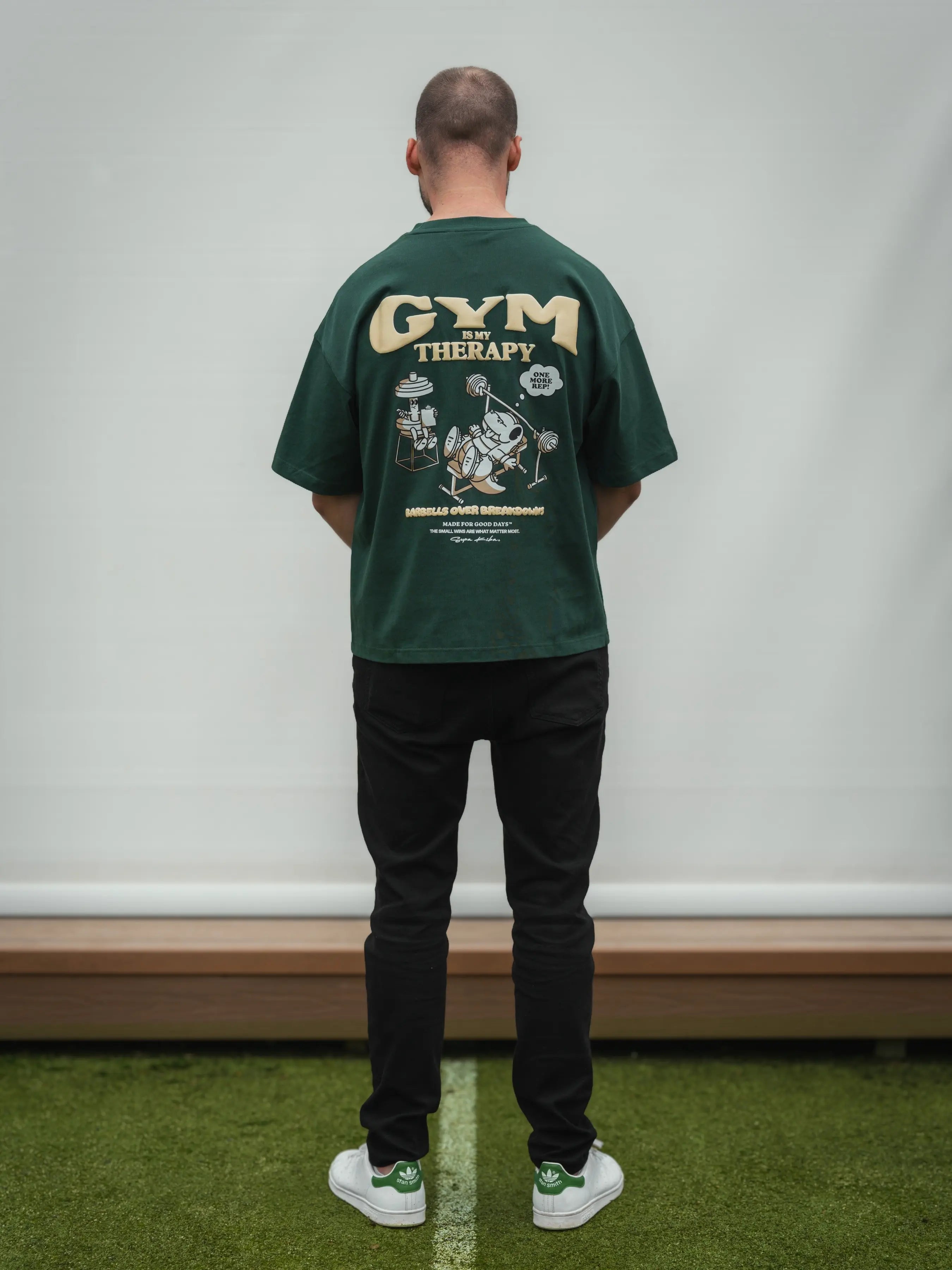 GYM IS MY THERAPY — Boxy Tee