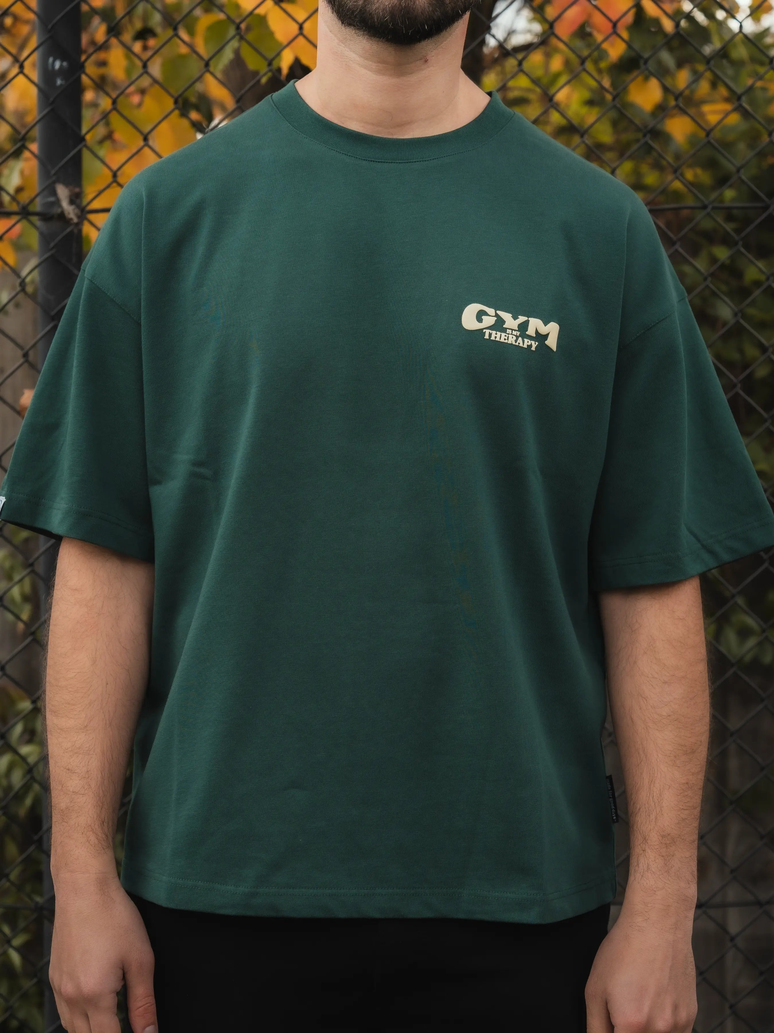 GYM IS MY THERAPY — Boxy Tee