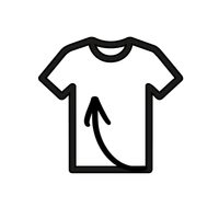Turn it inside out before washing. It helps protect the print and keeps   things looking fresh.